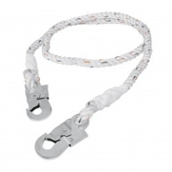 Cable de posicionamiento con 2 ganchos, 2 m