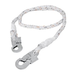 Cable de posicionamiento con 2 ganchos, 2 m