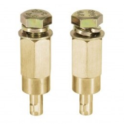 Juego 2 conectores de cambio rápido para soldadora