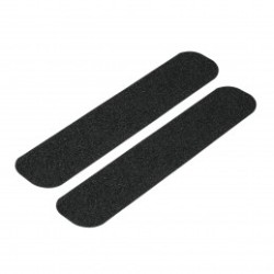 Tiras antiderrapantes con abrasivo, 50 mm, negras, 6 pzas