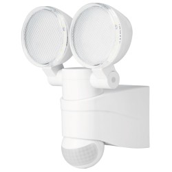 Arbotante blanco con sensor de movimiento, LED, 12 W