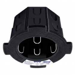 Bote integral de 10 cm, aro interno de 11 cm, Volteck