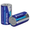 Pila alcalina tamaño D, blister con 2 pzas, Volteck