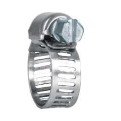 Mini-abrazadera reforzada No.3, 1/4' - 5/8', bolsa con 10 pzas