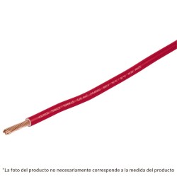 Cable THHW-LS, 10 AWG, rojo, bobina 500 m