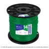 Cable THHW-LS, 10 AWG, verde, bobina 500 m