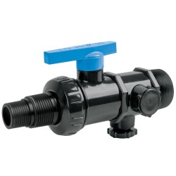 Multiconector válvula esfera y tuerca unión para tinaco