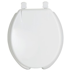 Asiento económico para WC, 35 cm, blanco