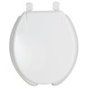 Asiento económico para WC, 35 cm, blanco