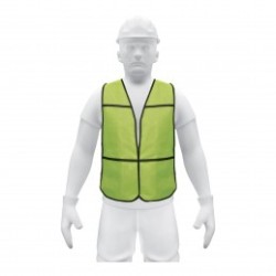 Chaleco de seguridad, uso de día, verde, Pretul