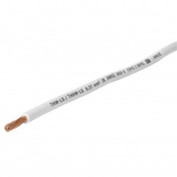Cable THHW-LS, 8 AWG, color blanco rollo 100 m
