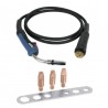 Juego antorcha y accesorios para soldadora SOMU-250X,5 pzas