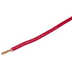 Cable THHW-LS, 8 AWG, color rojo rollo 100 m