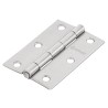 Bisagra rectangular 3', acero pulido