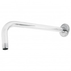 Brazo y chapetón de repuesto para regadera, 30 cm