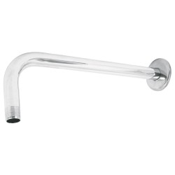 Brazo y chapetón de repuesto para regadera, 30 cm