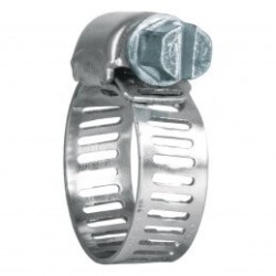 Mini-abrazadera reforzada, No. 6, 1/2 - 3/4', bolsa 10 pzas