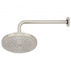 Brazo y chapetón para regadera, 50 cm, cromado, Riviera