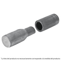 Bisagra tubular, soldable, 5/8'