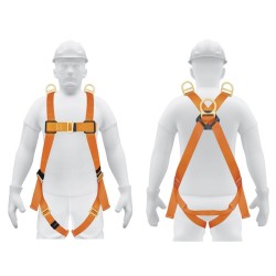 Arnés de cuerpo completo, 3 anillos, rescate