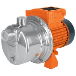 Bomba eléctrica para agua tipo jet, acero inoxidable, 1/2 HP