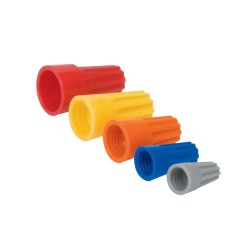 Capuchones para cable, calibres surtidos, bolsa 20 piezas