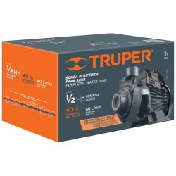 Bomba eléctrica periférica para agua 1/2 HP