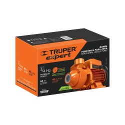 Bomba eléctrica periférica para agua 3/4 HP, Truper Truper Expert
