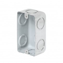 Caja tipo chalupa, 2x4' rectangular, reforzada, Volteck