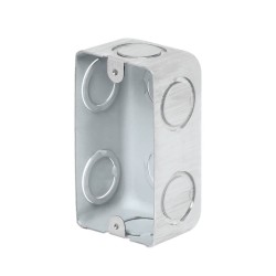 Caja tipo chalupa, 2x4' rectangular, reforzada, Volteck