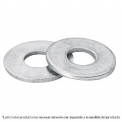 Arandela plana de 1/8', bolsa de 1 kg