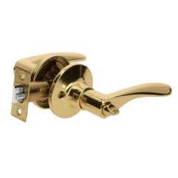 Cerradura Basic manija, cil metal, recámara, latón brillante