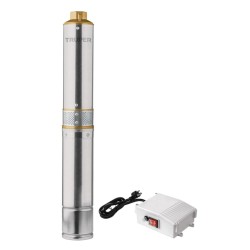 Bomba sumergible tipo bala para agua limpia 3/4 HP