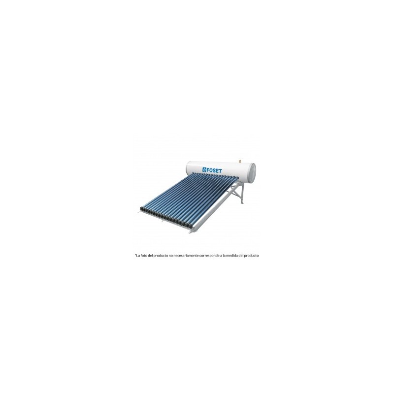 Calentador Solar Heat Pipe, 150L, 12 tubos, 4 personas