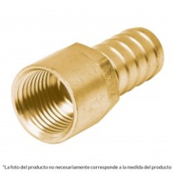 Adaptador para poliducto, 1', hembra