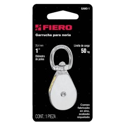 Garrucha para noria de 1'