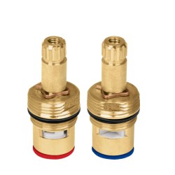 Cartucho cerámico para mezcladoras Basic y Aqua,bolsa 2 pzas