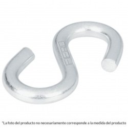 Gancho 'S' para cable de 1/4'