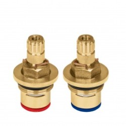 Juego de 2 cartuchos cerámicos p/ llaves individuales, Basic