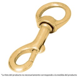 Bandola destorcedora, de latón, 3/4'