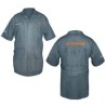 Bata bordada con logo, talla 44