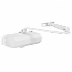 Cierra puertas hidráulico color blanco