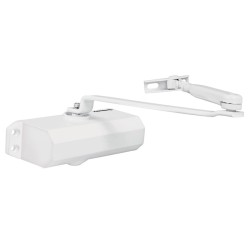 Cierra puertas hidráulico color blanco