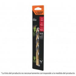 Broca de alta velocidad 3/16' en blister