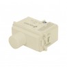 Dimmer giratorio, línea Italiana, marfil