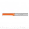 Broca para router, recta 2 filos, 3/4'