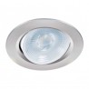 Empotrado, redondo, 5 W, 6500k, LED, plata