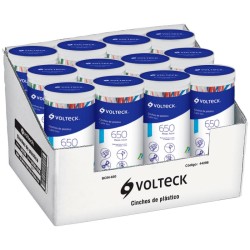 Bote con cinchos de plástico, 650 piezas