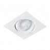 Empotrado, cuadrado, 5 W, 6500k, LED, blanco