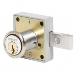 Cerradura para mueble, modelo 26, cromo